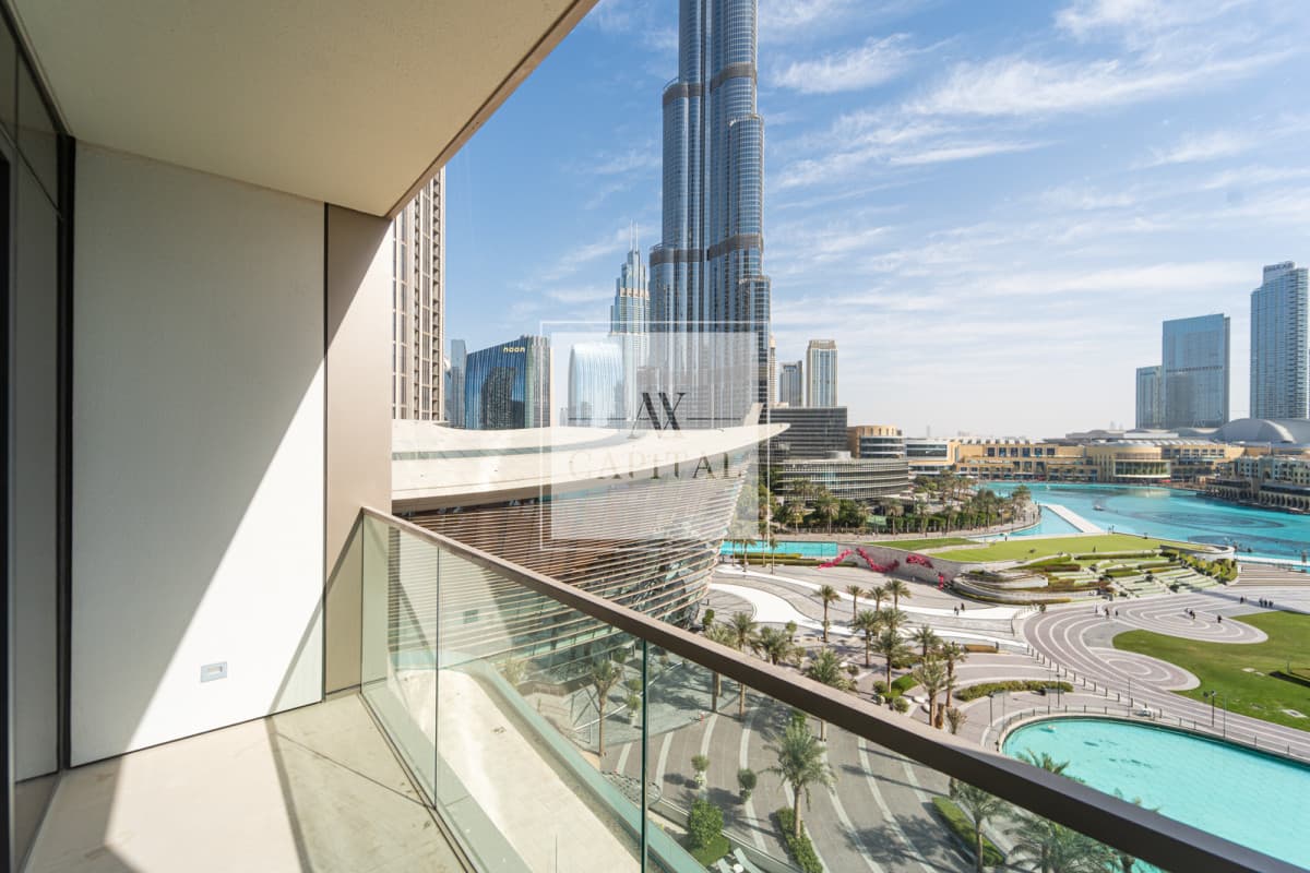 Burj Khalifa  & Fountai Views| Most Desired Layout