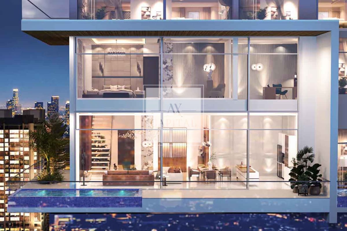 High Floor | Furnished | Aston Martin | Water View - 2
