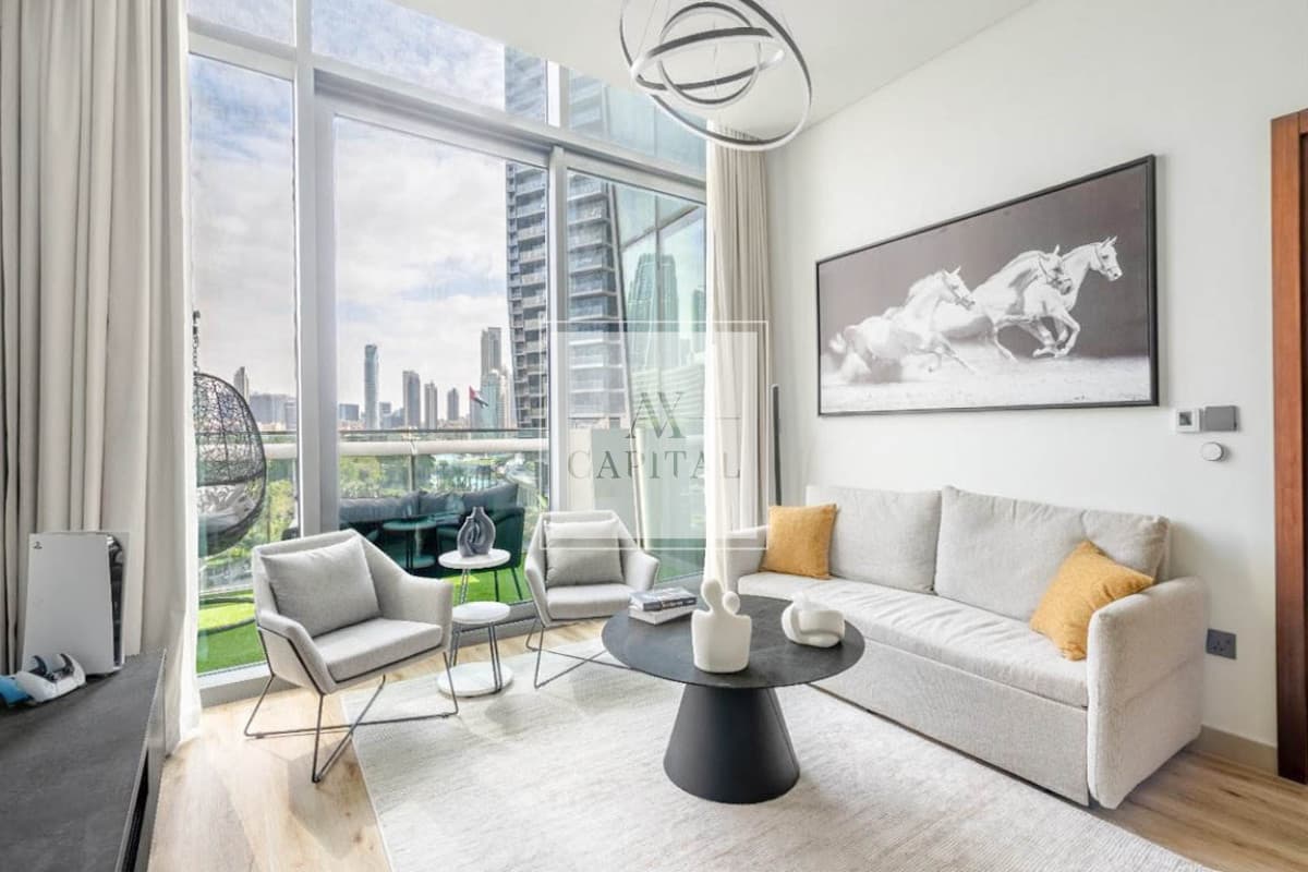 Fully Furnished | Low Floor | Burj View - 1
