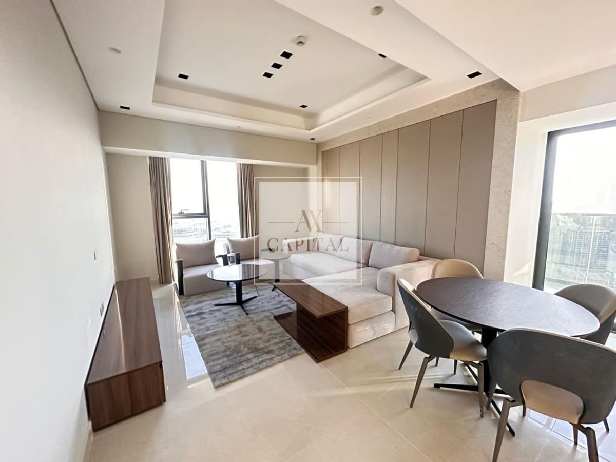 Rented | Burj Khalifa View | Fully Furnished - 3