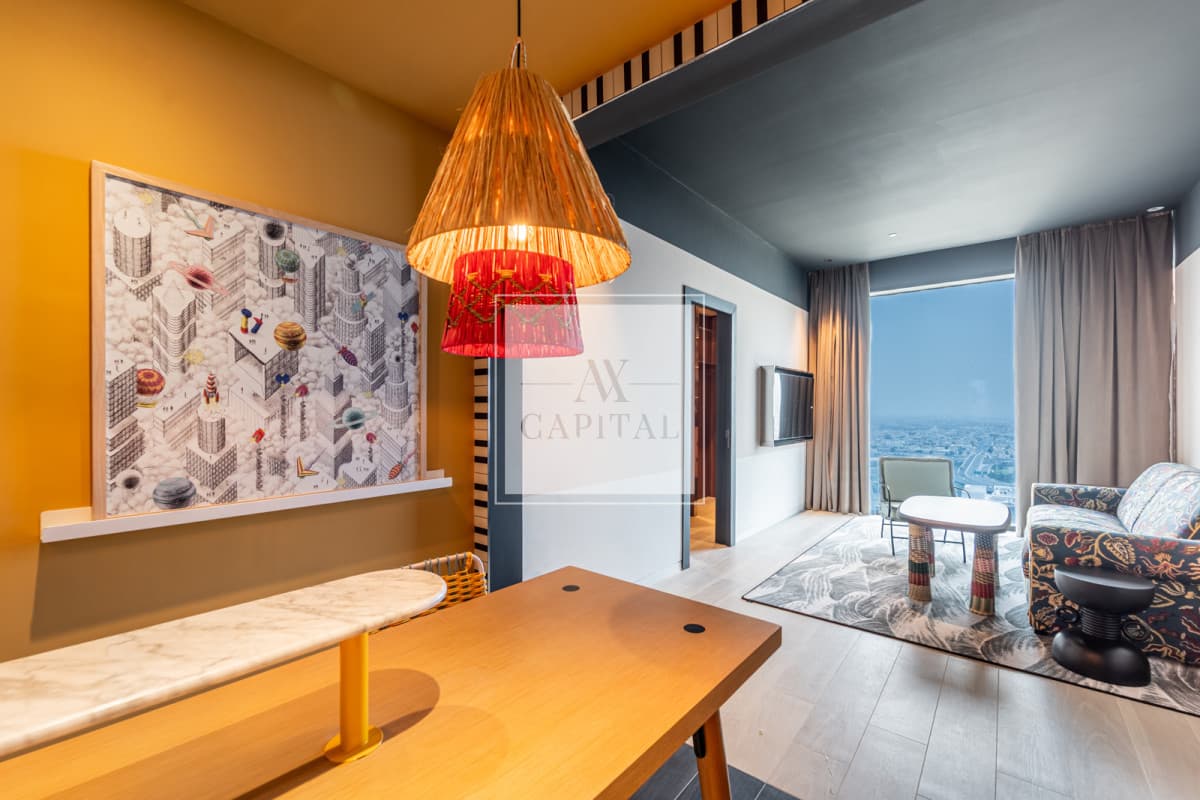 Fully Furnished  |  Vacant |  Skyline View