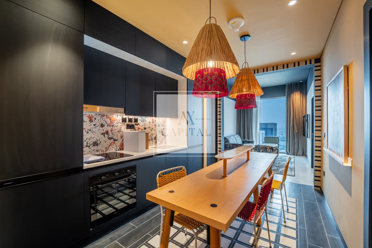 Premium Location | Skyline View | Furnished - 3
