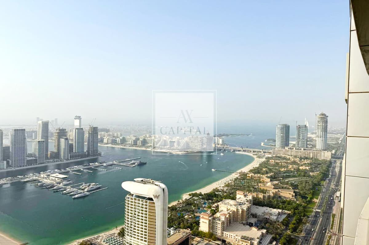 Stunning Sea View | Spacious 2BR | Furnished - 2
