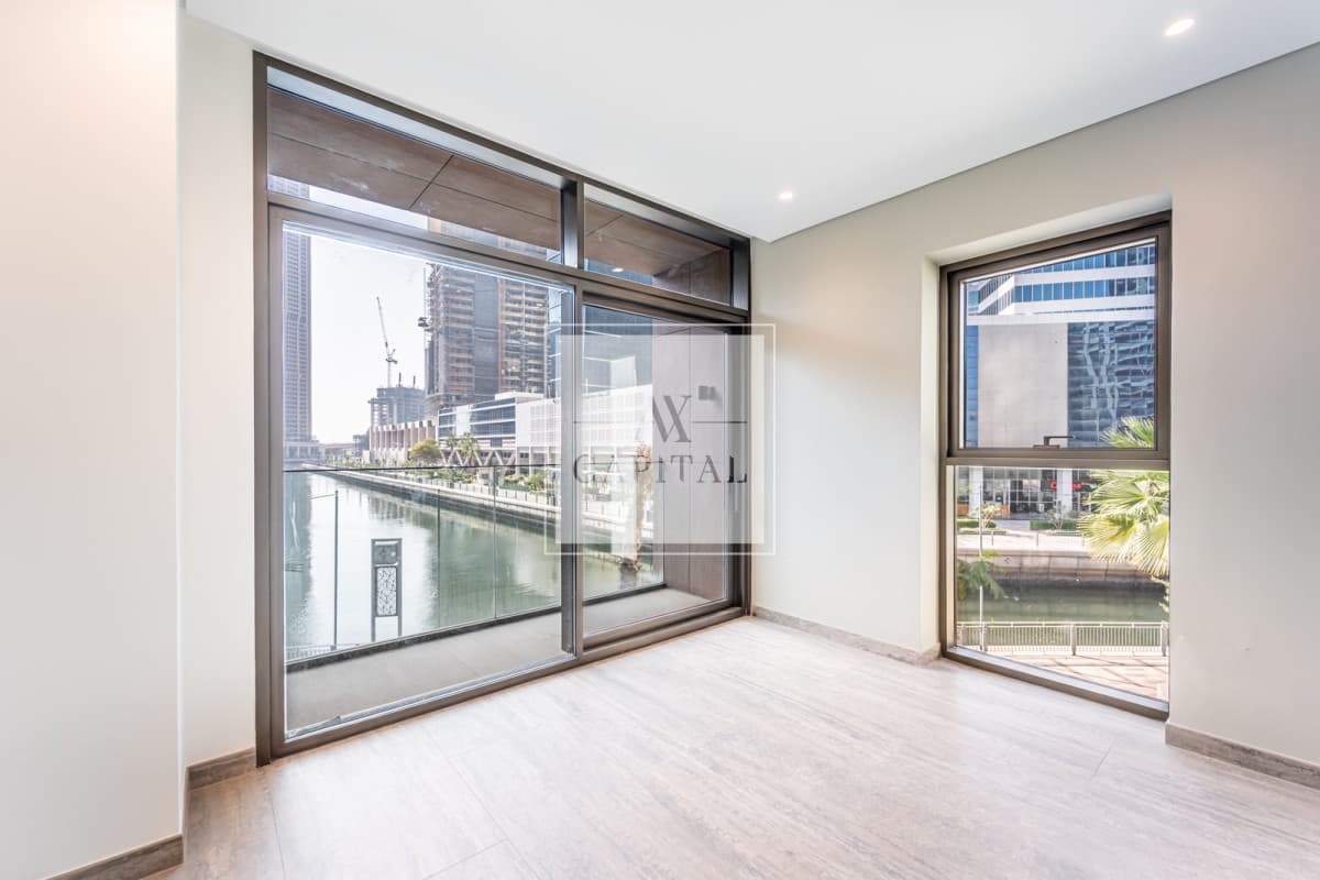 Vacant and Spacious | Canal View | Brand New - 2