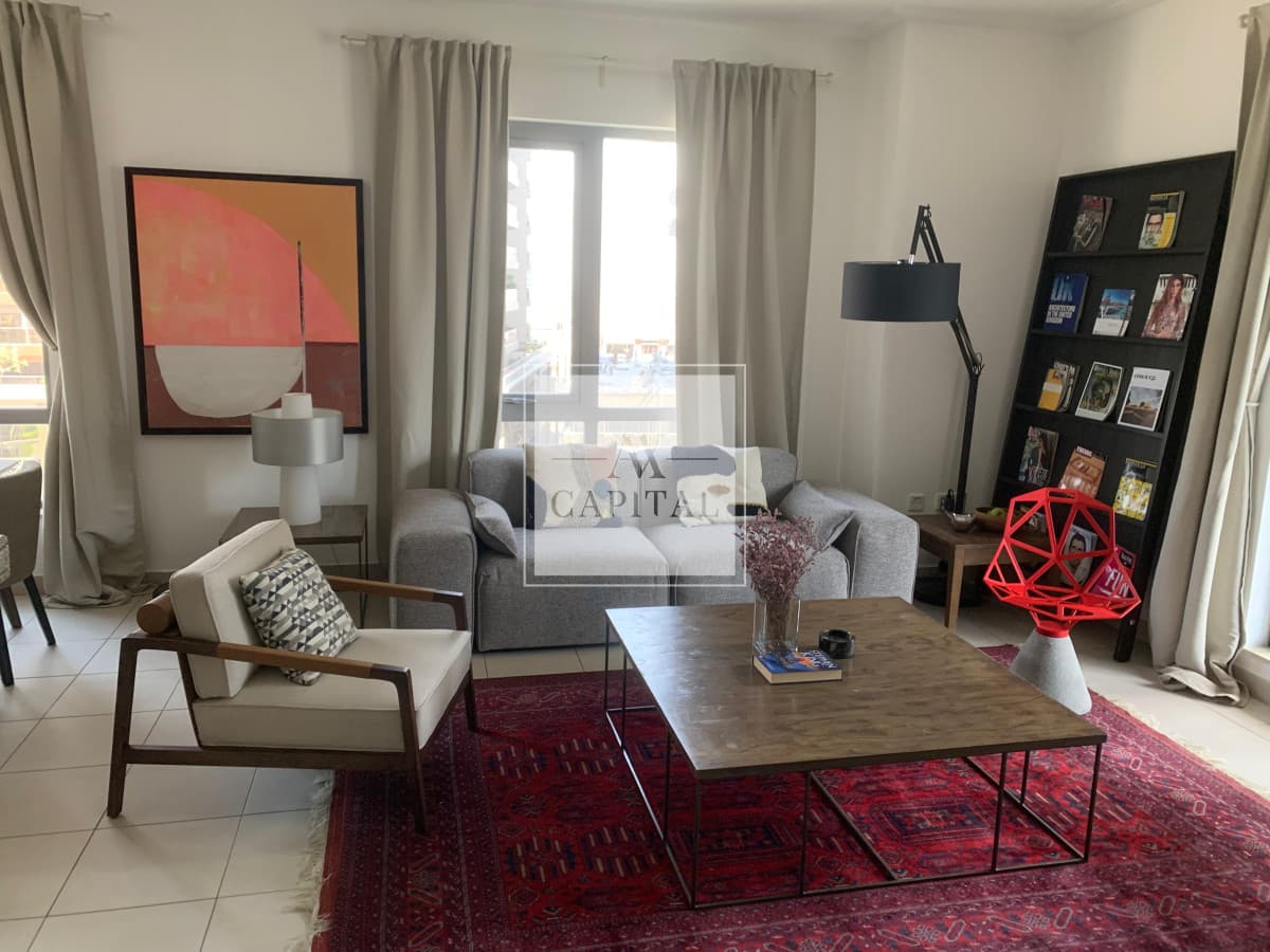 Furnished | Business bay view | Lower floor - 3