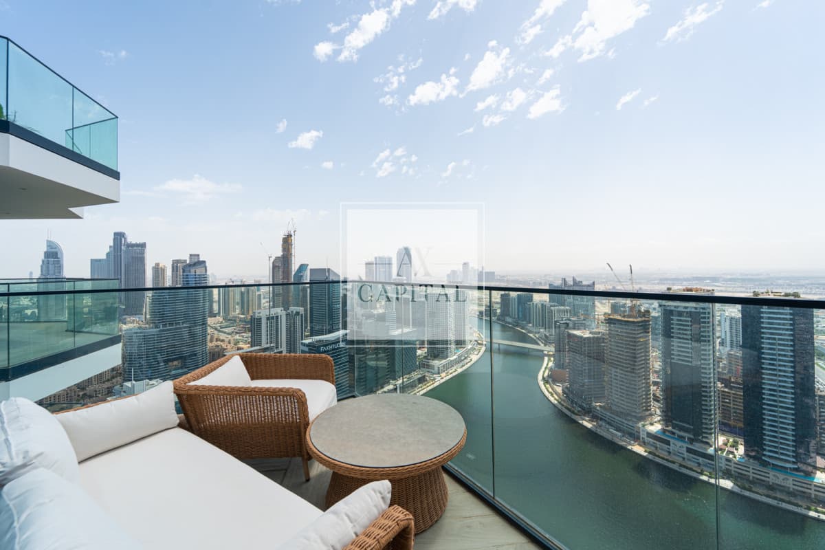 High Floor | Full Canal View | Fully furnished