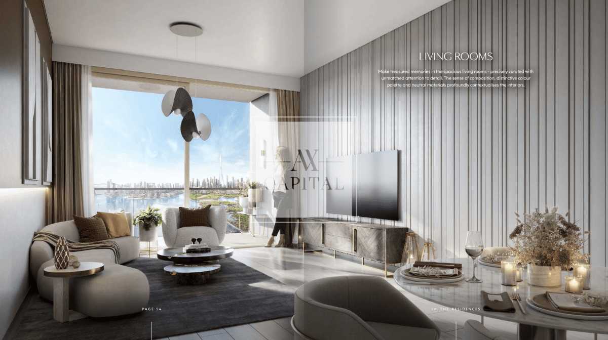 High Floor Living | Elegant Studio | Canal View - 1