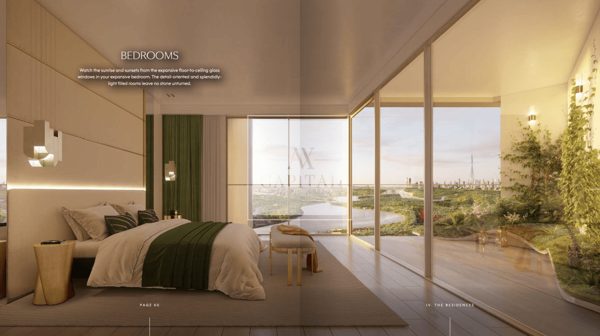High Floor Living | Elegant Studio | Canal View - 2