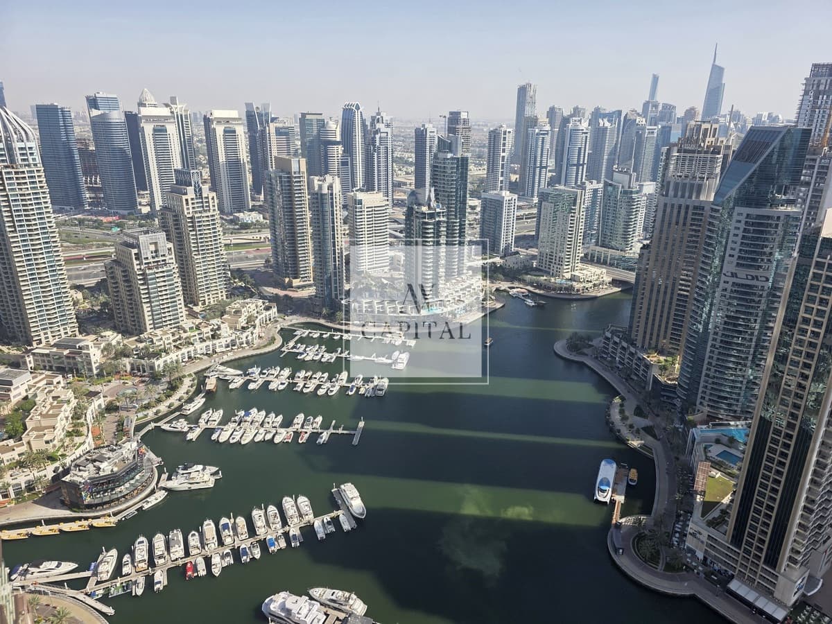 1 Bedroom | High floor | Furnished | Marina View - 2