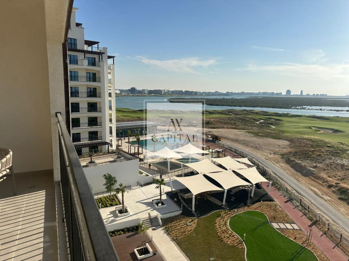 Full Golf View | Fully Furnished | 2BR+ Maid Room - 3