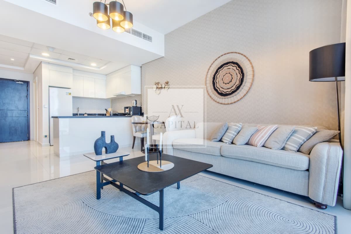 High Floor | Panoramic Skyline View | Furnished - 2