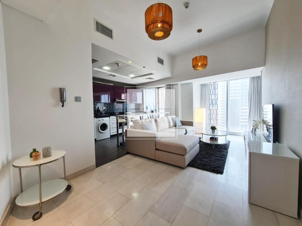 Elegantly Furnished | Marina  Sea Views | 1 BHK - 3