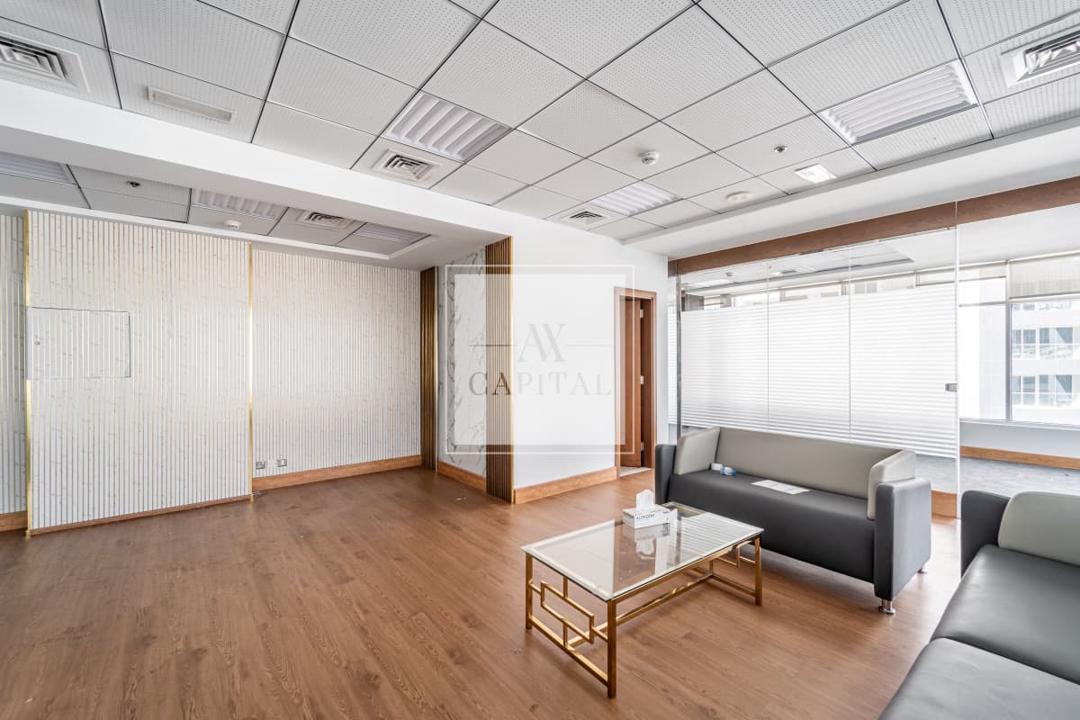 FITTED WITH PARTITONS|HIGHER FLOOR|BURJ & CANAL V - 3