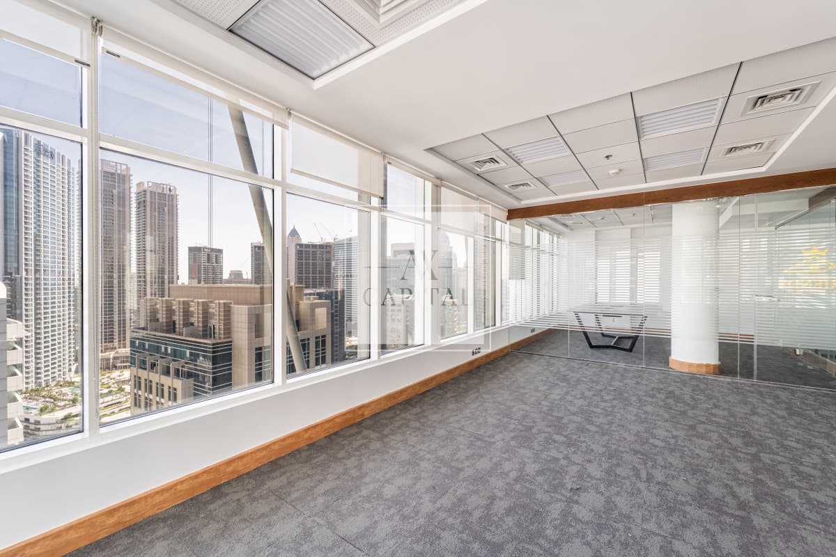 FITTED WITH PARTITONS|HIGHER FLOOR|BURJ & CANAL V