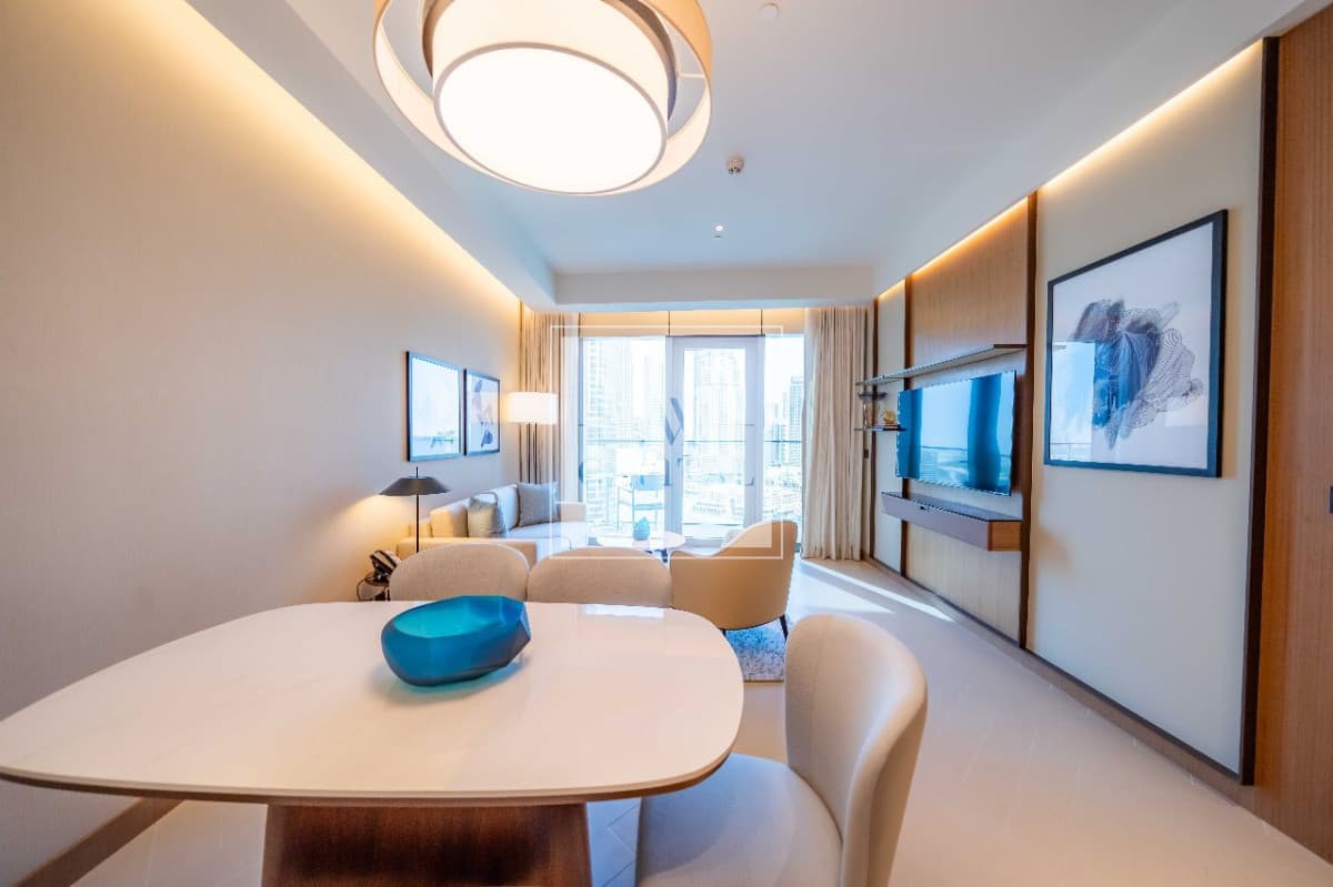 High Floor | Fully Furnished | Burj View - 3