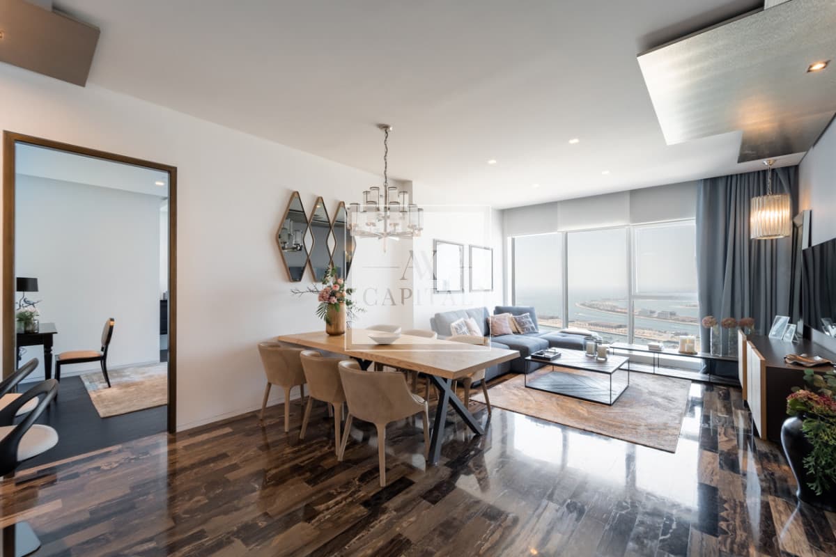 Furnished | Fendi Finishing | Sea and Harbour view - 2