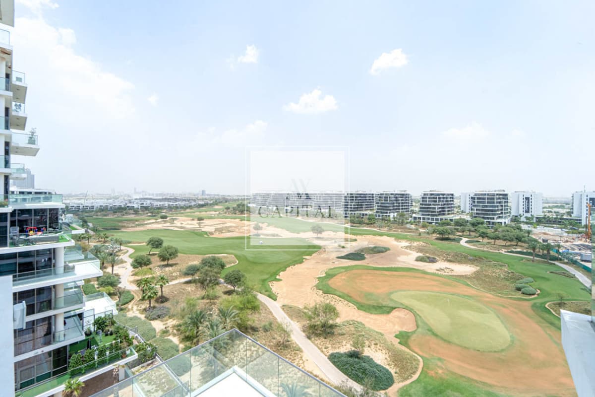 Full Golf Course | Furnished | High Floor - 1