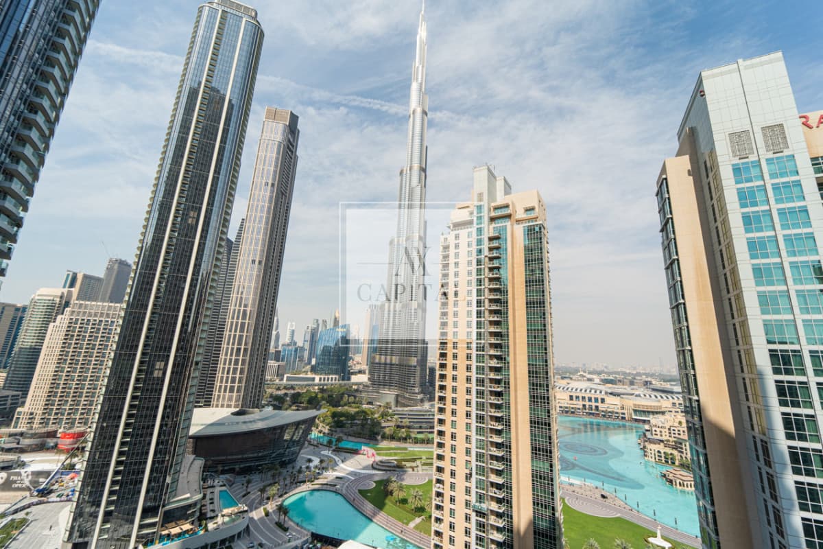 Burj View | High Floor | Vacant | Prime Location - 1
