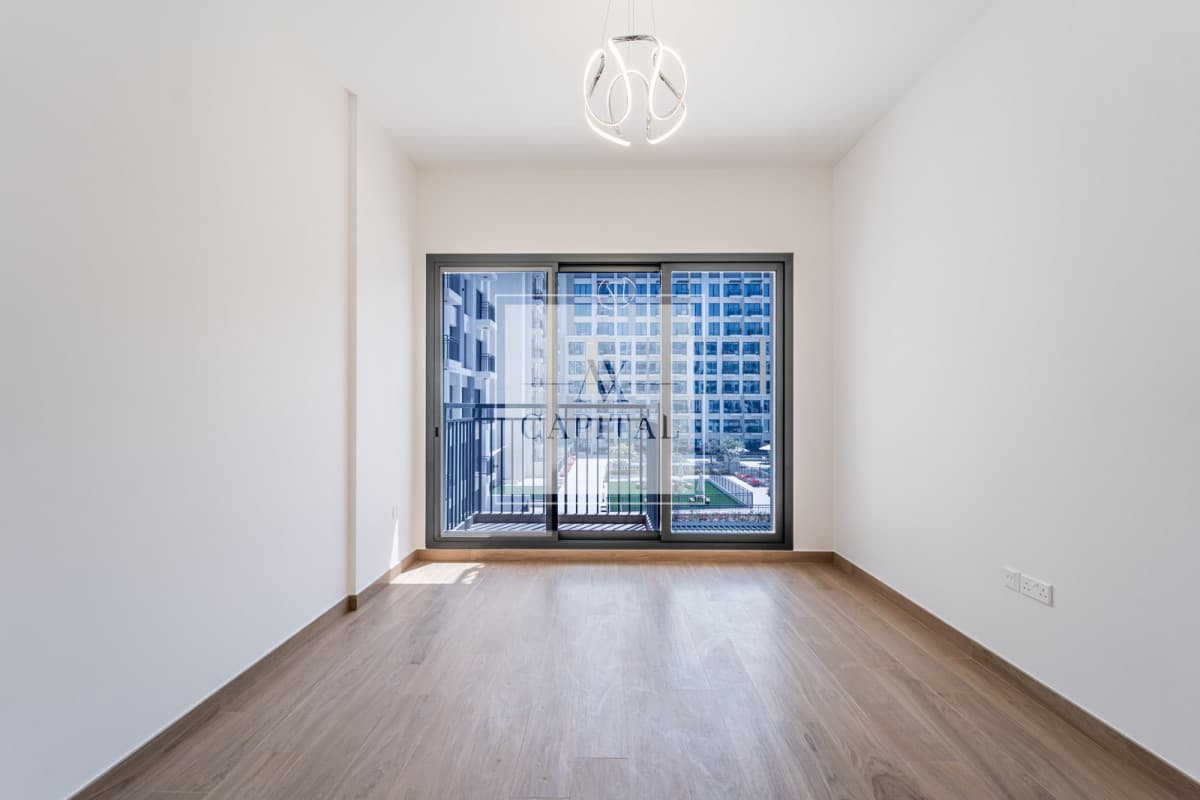 Pool View | Low Floor | Vacant | Unfurnished - 3