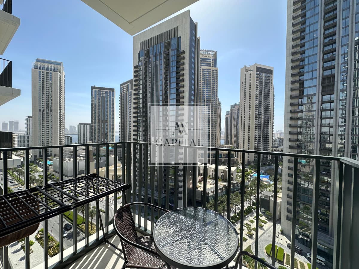 Furnished | Brand New | Balcony | Pool | Mid Floor - 1