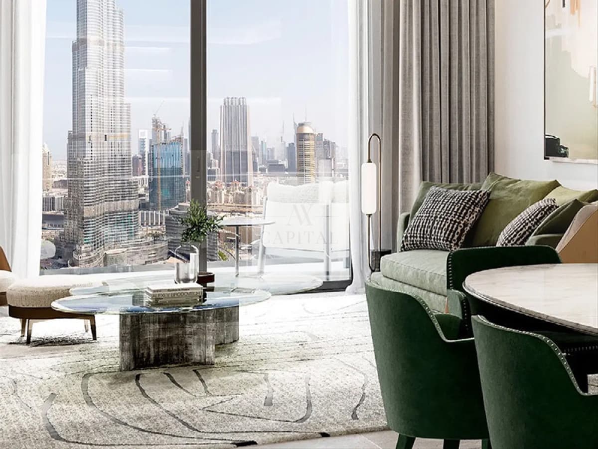 Pool and boulevard view| Tower 1 | Mid floor - 2