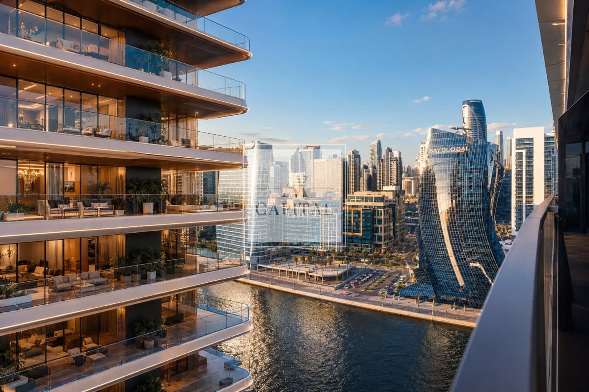 High Floor| Canal View | Rented ROI 6,7% - 1