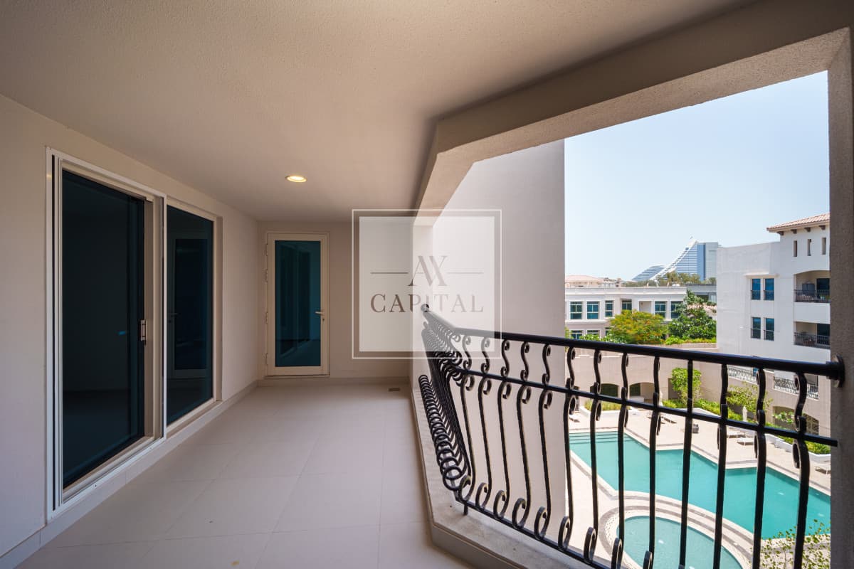 Pool View | Chiller Free | Huge Layout | Vacant - 1
