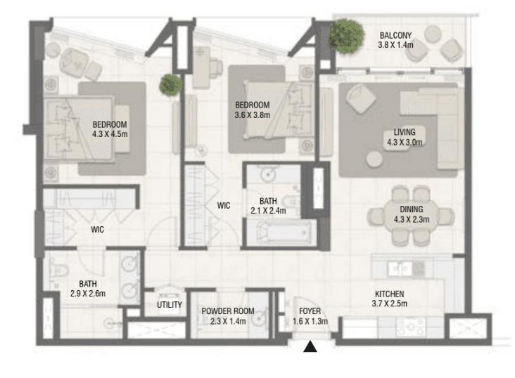 Floor plan 1