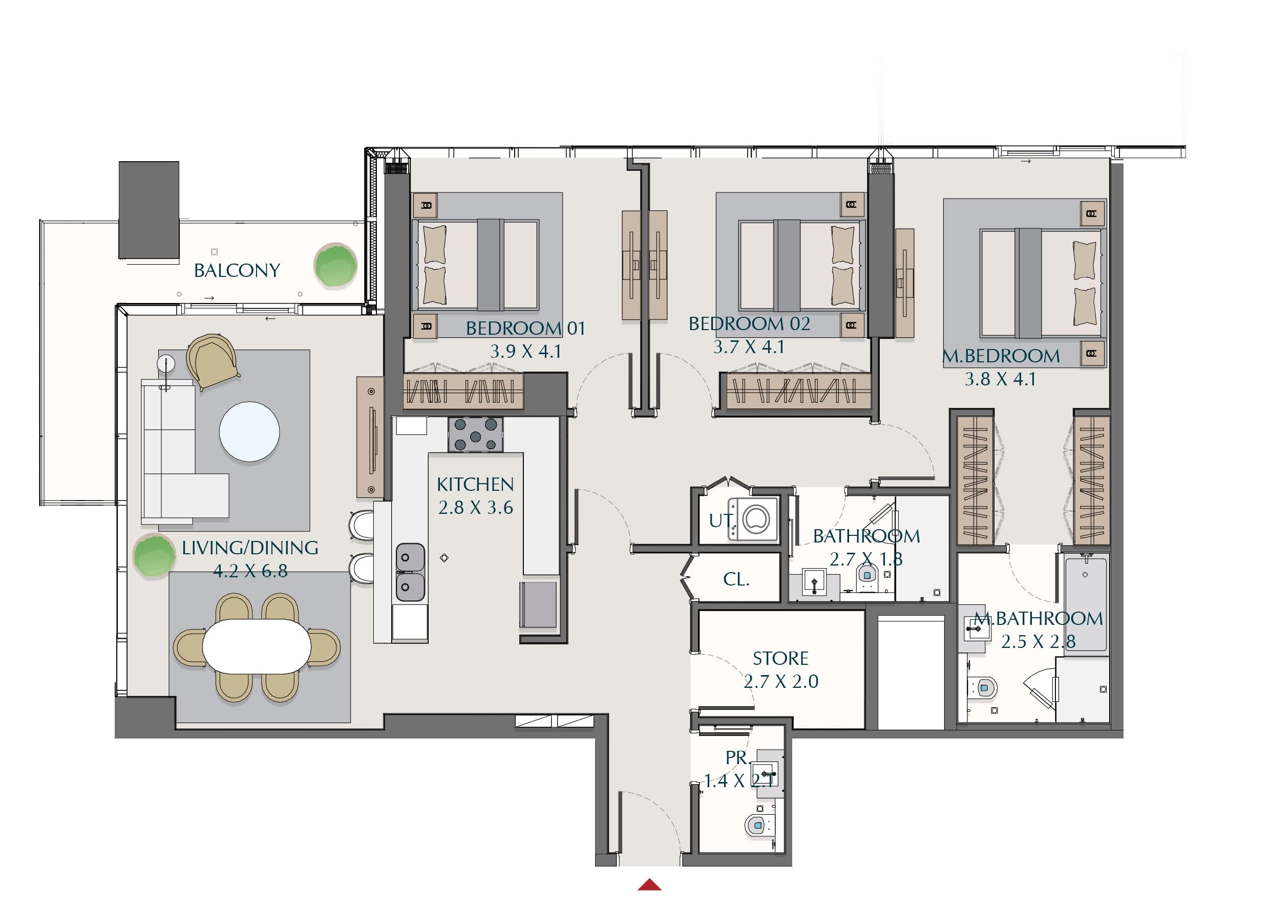 Floor plan 1