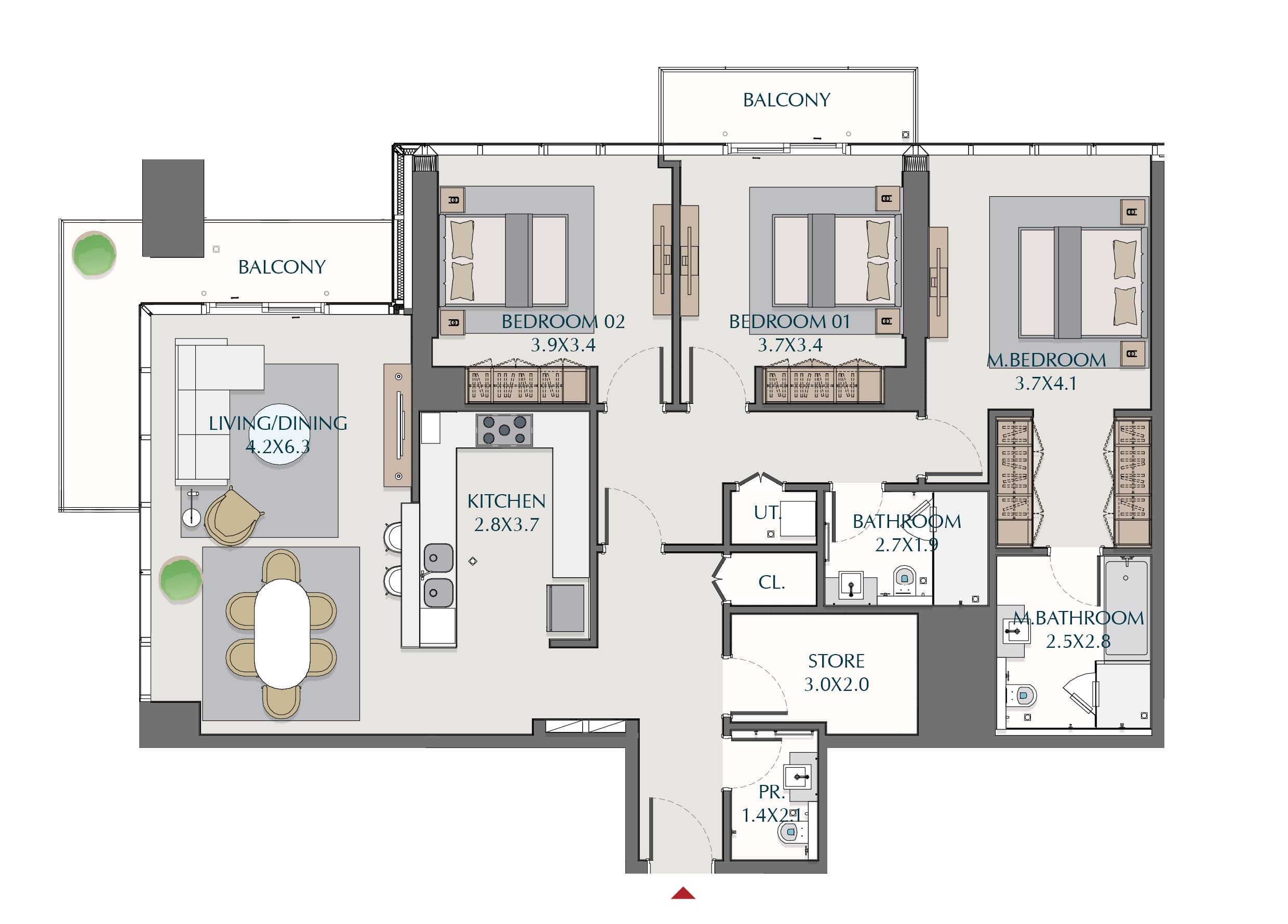 Floor plan 5