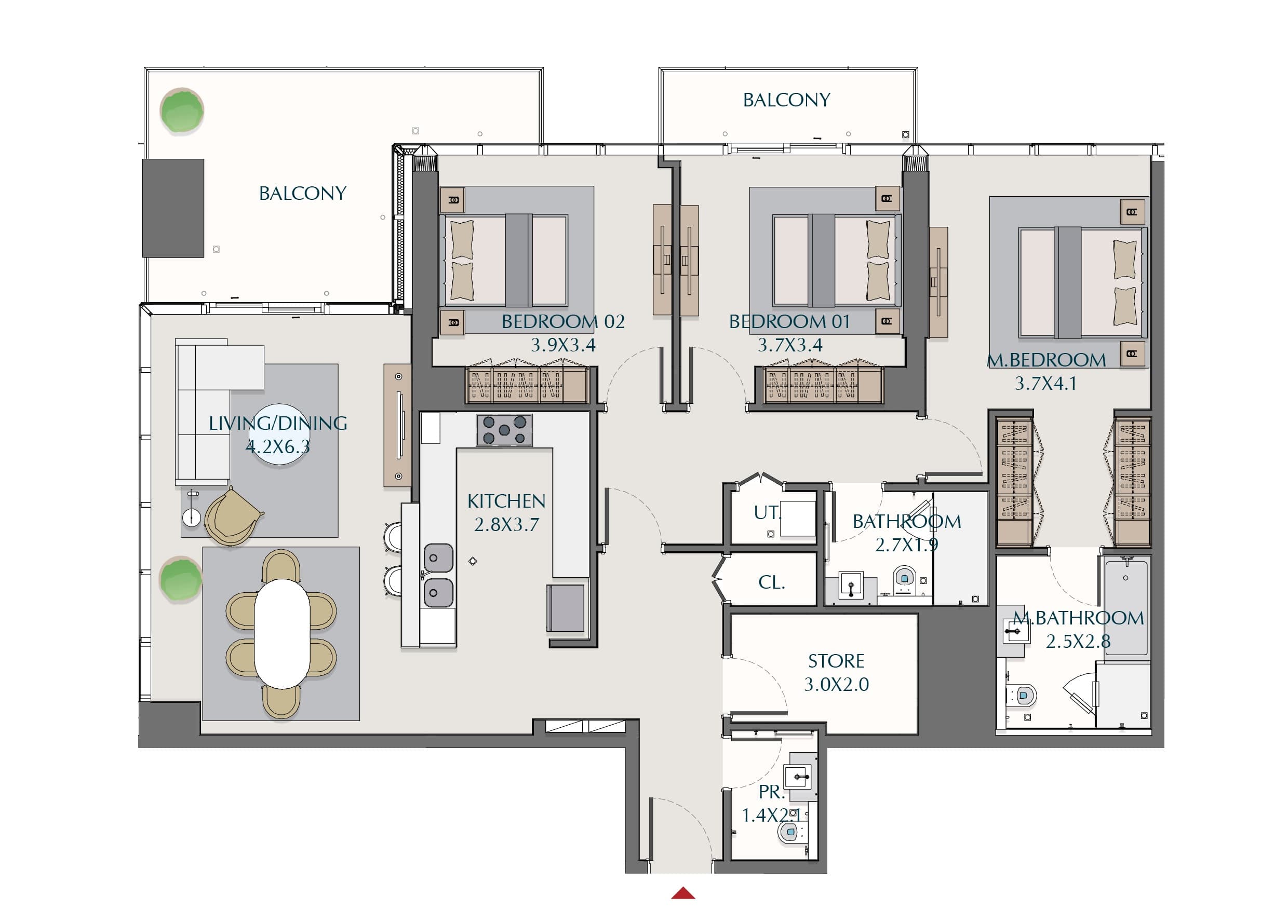 Floor plan 3