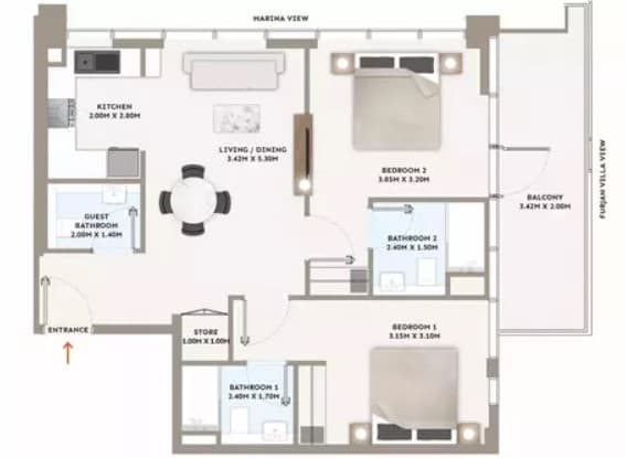 Floor plan 1