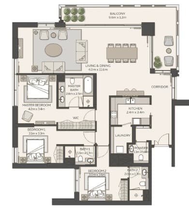 Floor plan 1