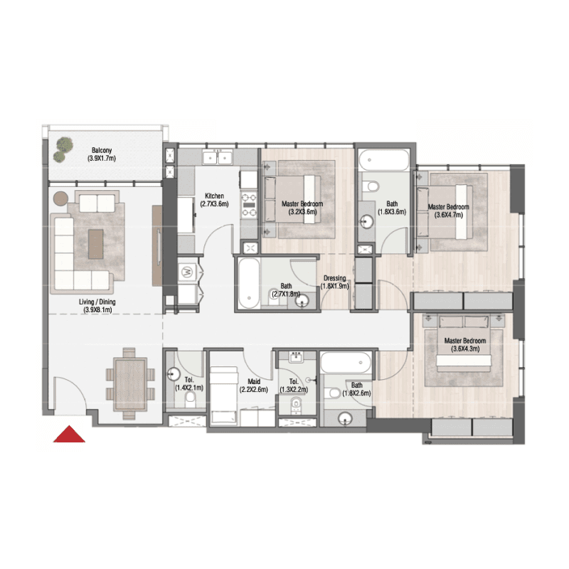 Floor plan 1