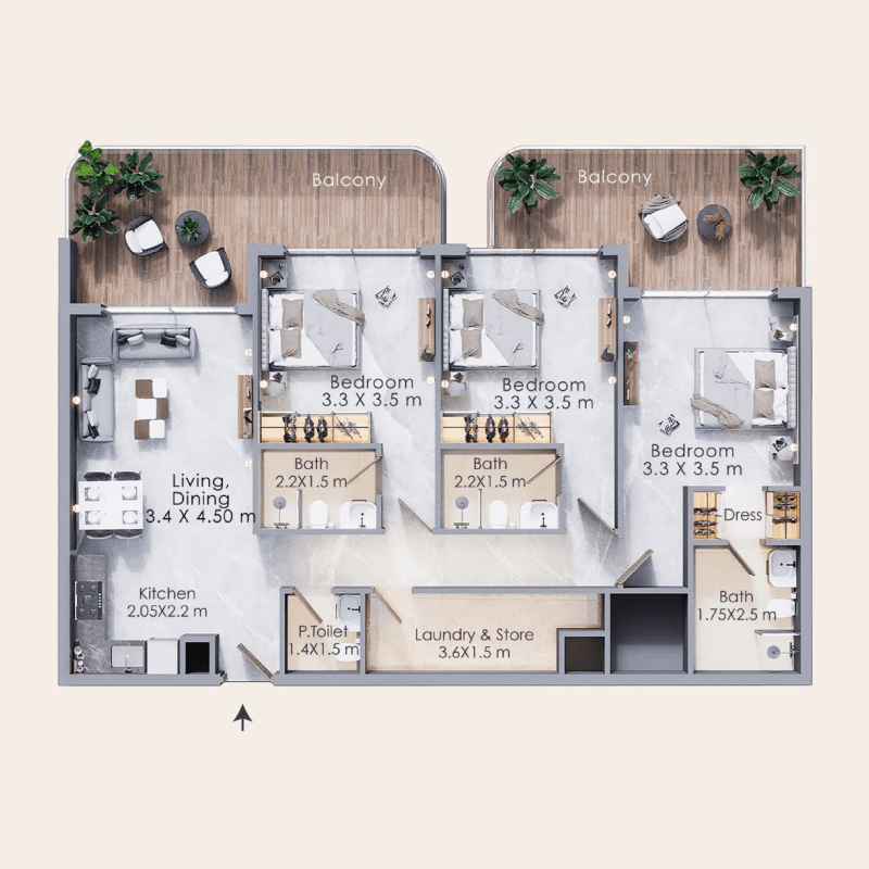 Floor plan 1