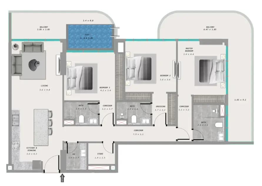 Floor plan 3