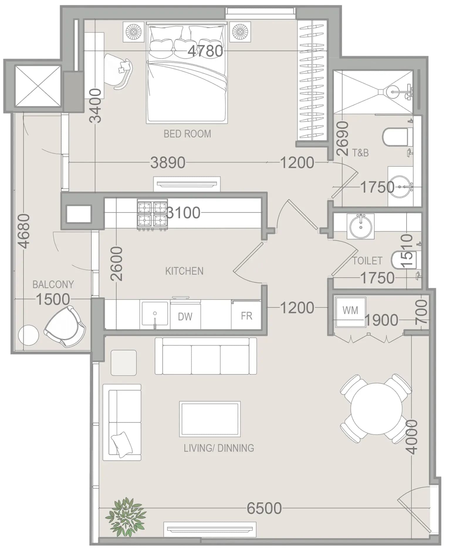 Floor plan 1