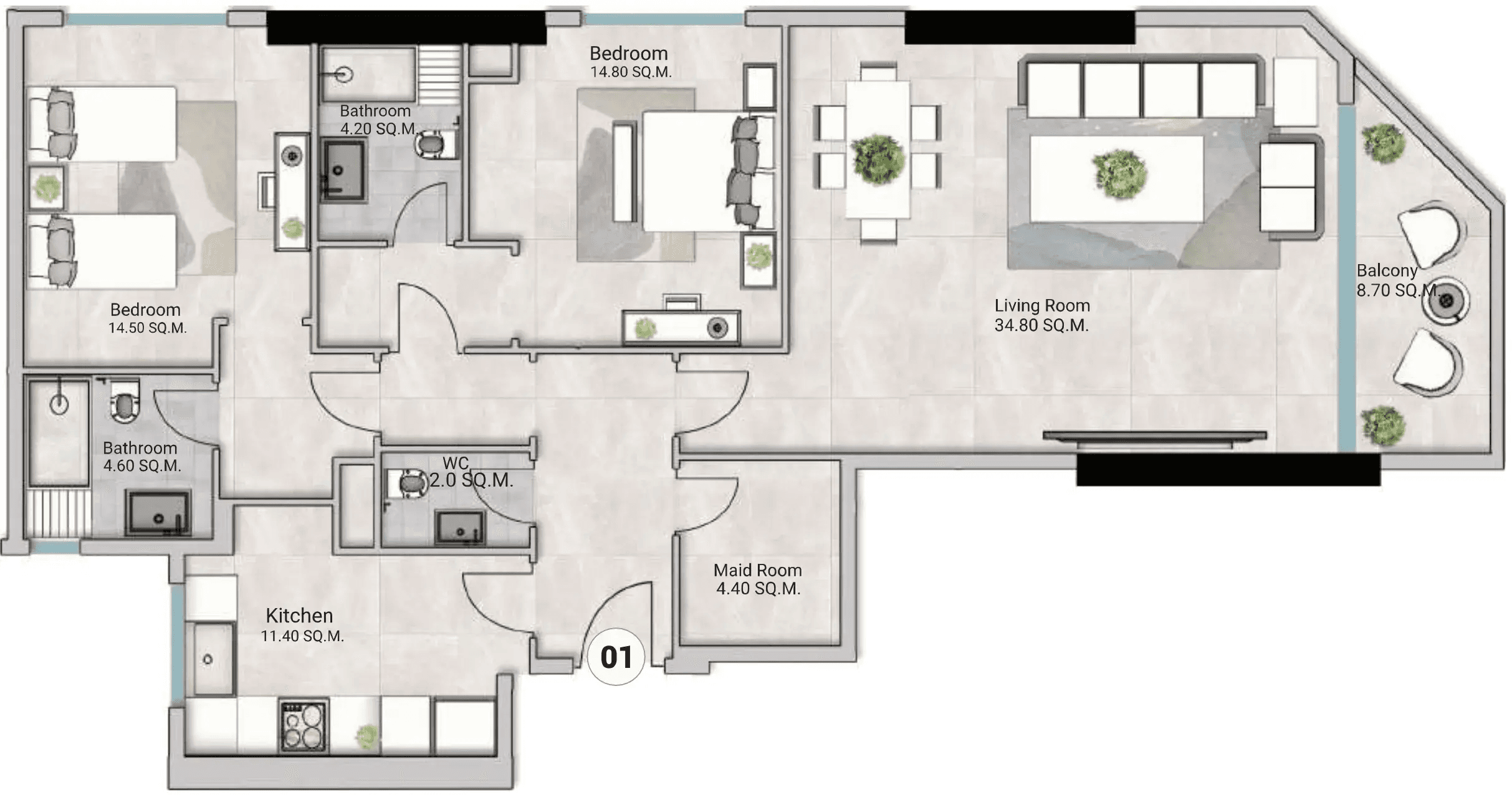 Floor plan 1
