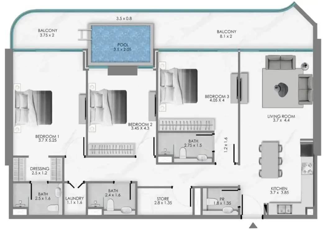 Floor plan 7
