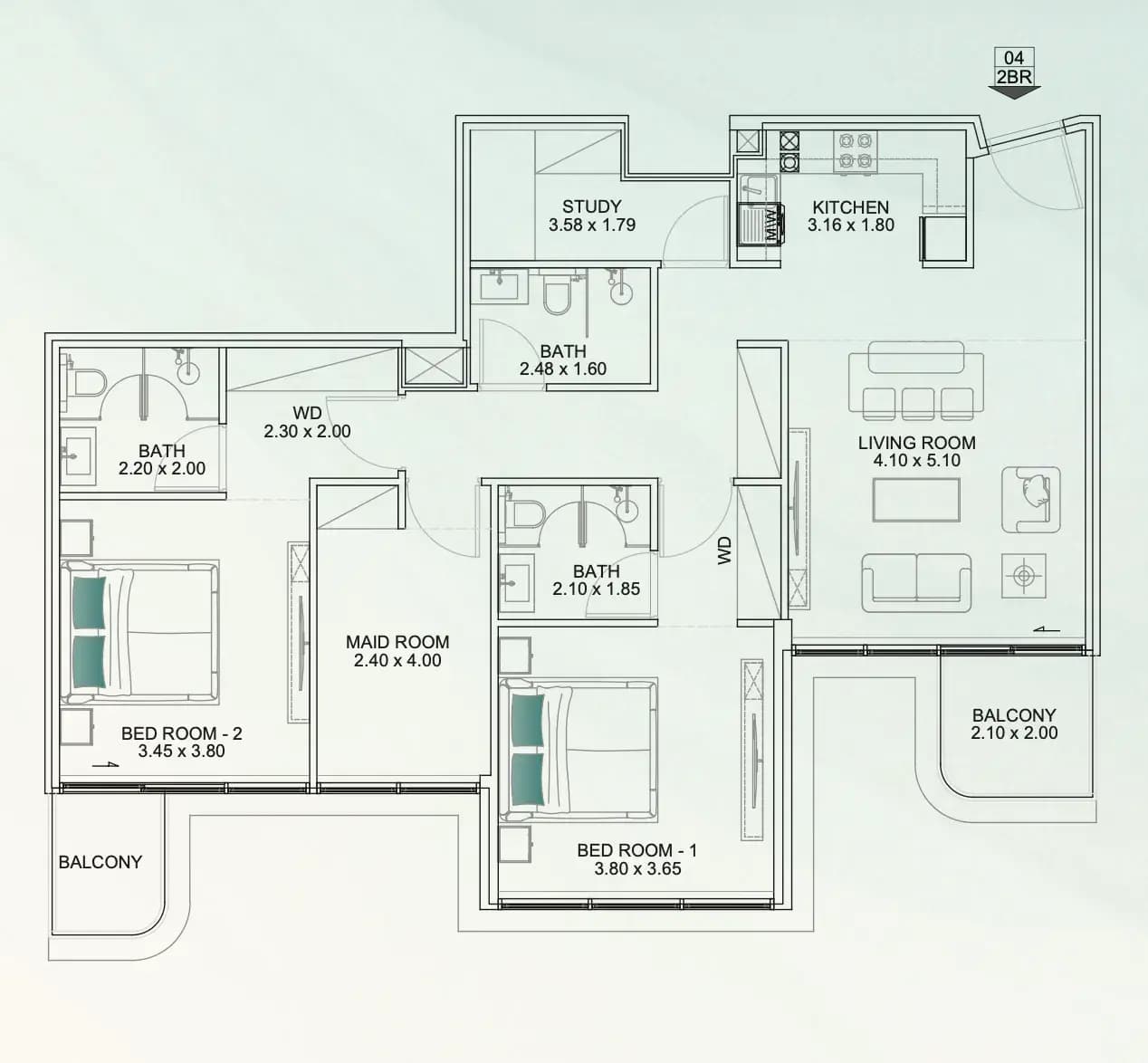 Floor plan 1