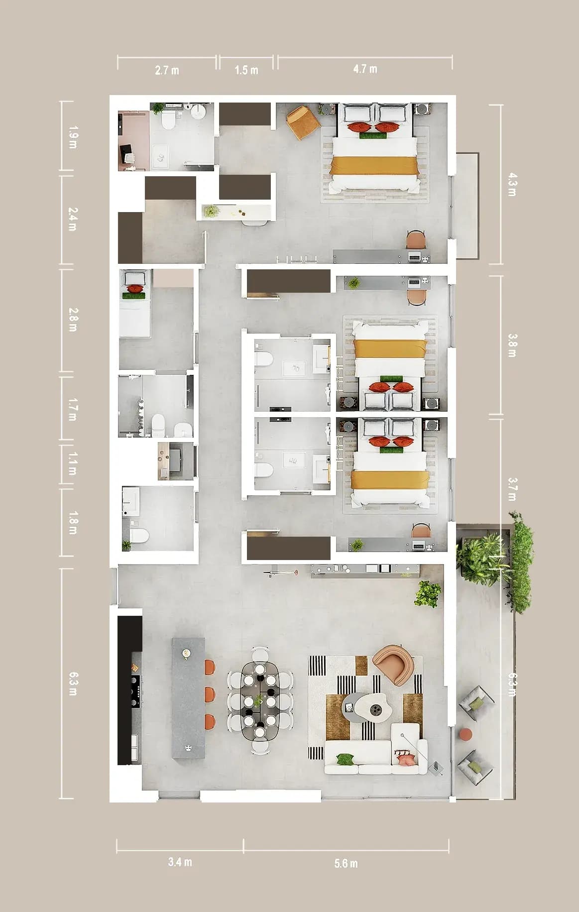 Floor plan 1