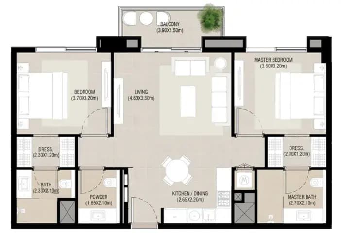 Floor plan 1
