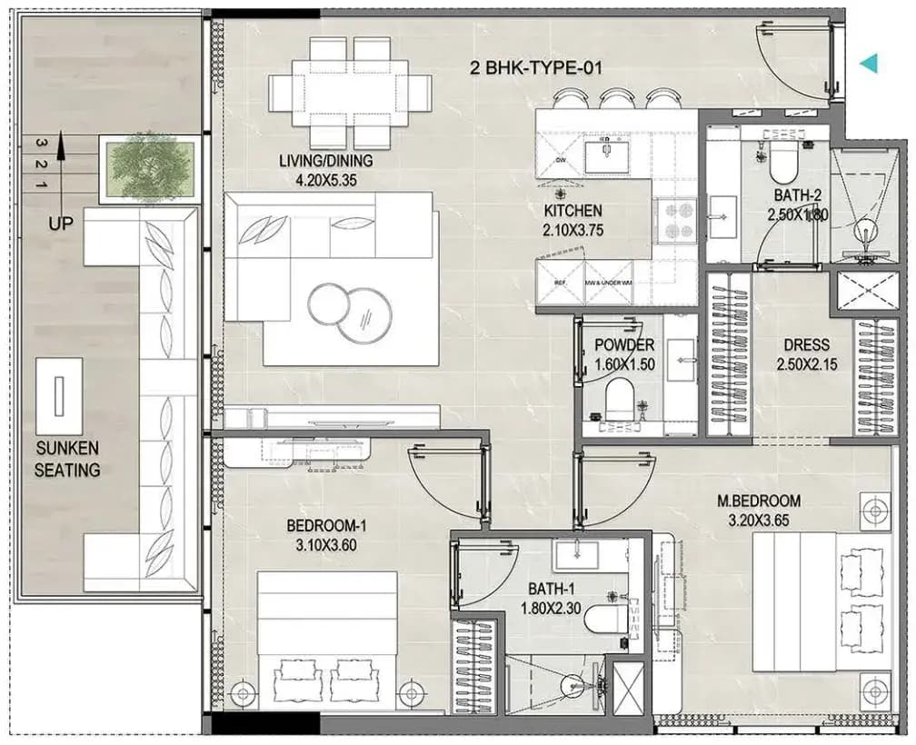 Floor plan 1