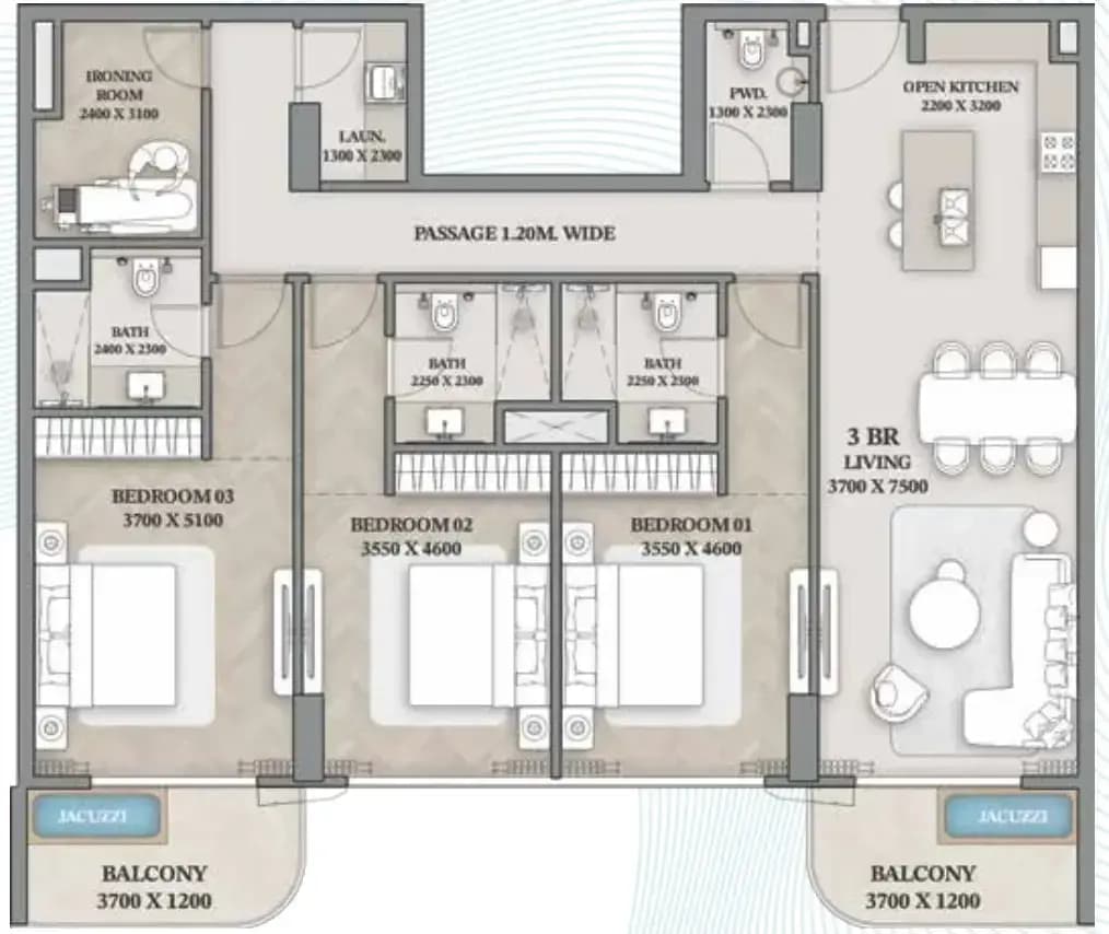 Floor plan 3