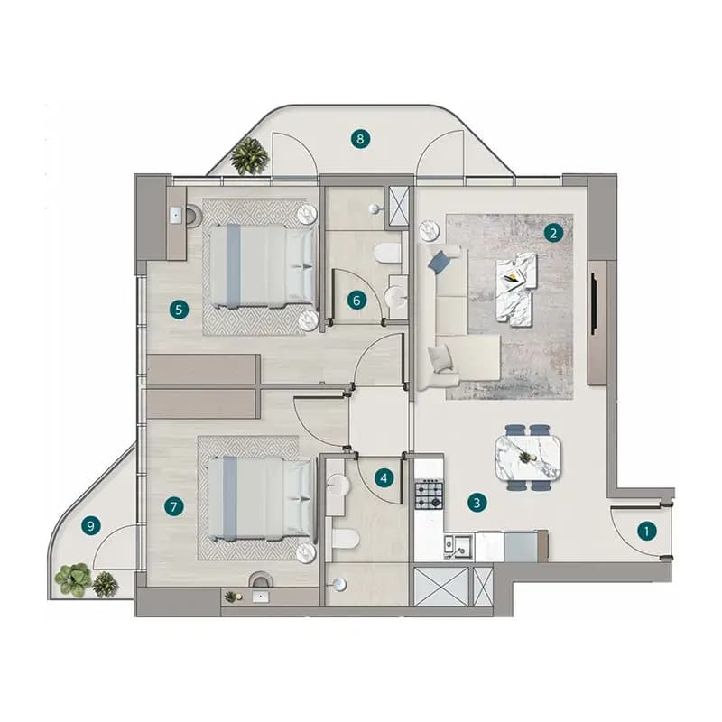 Floor plan 8