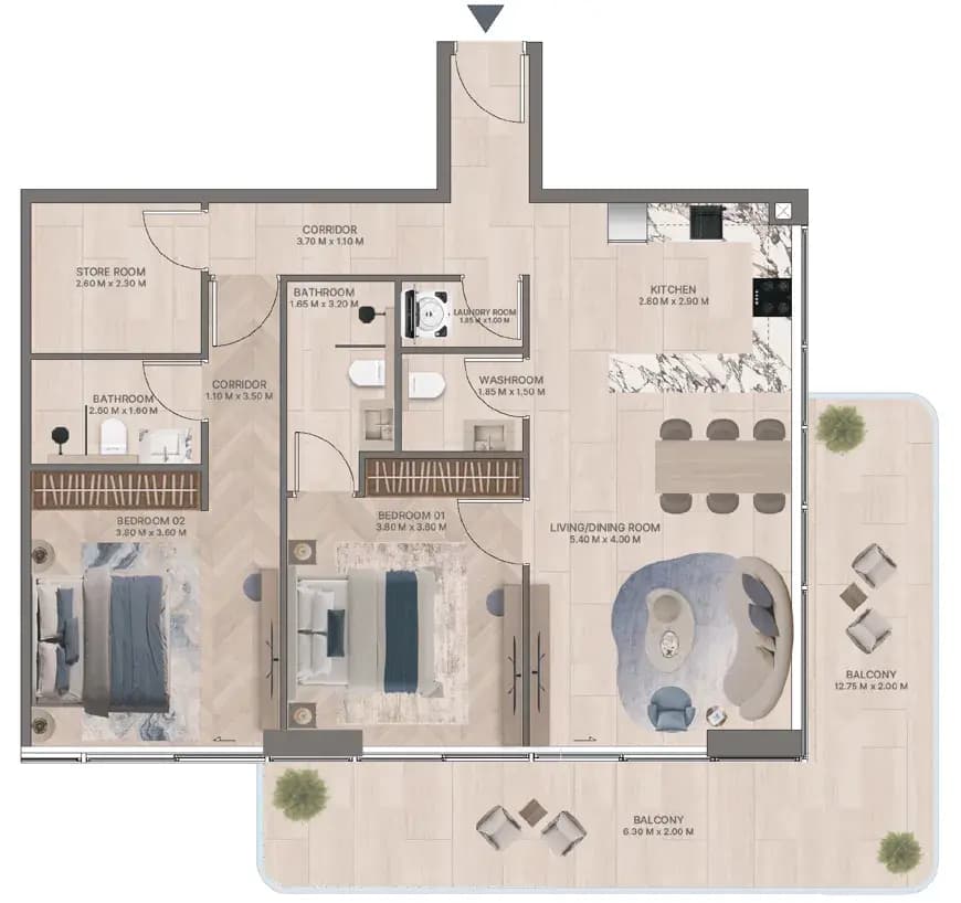 Floor plan 1