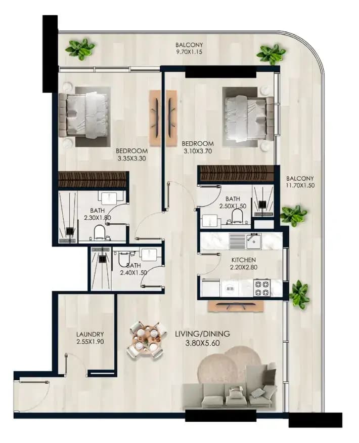 Floor plan 1
