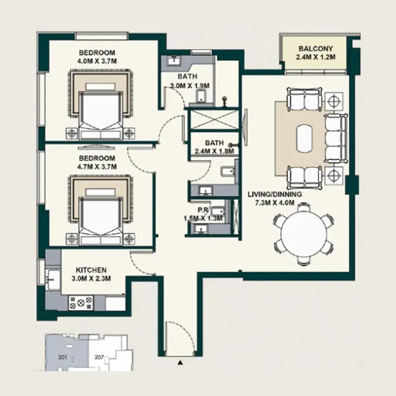 Floor plan 8