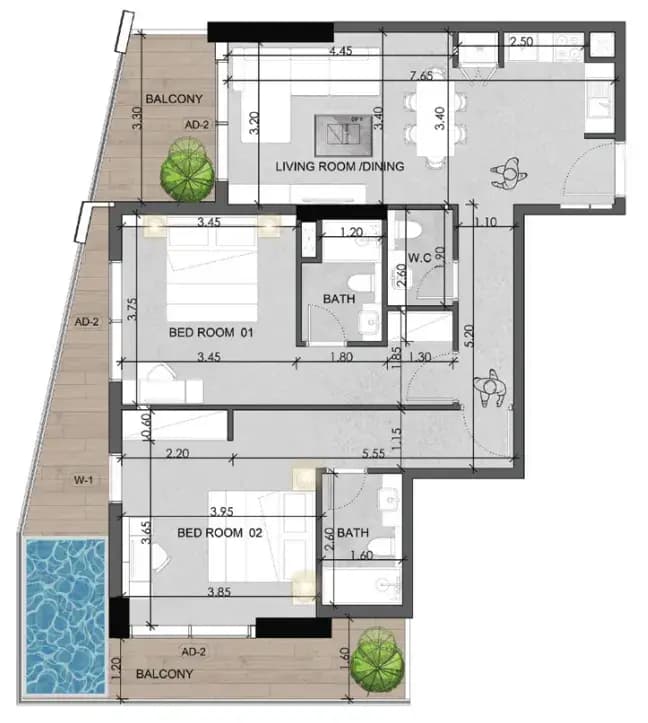 Floor plan 1