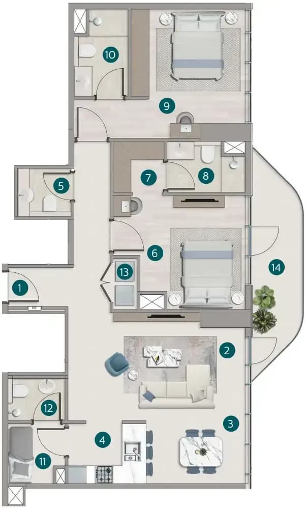 Floor plan 5
